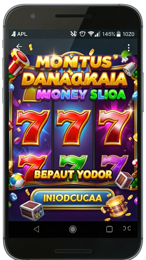 Screenshot kedua menampilkan berbagai pilihan mesin slot yang tersedia.