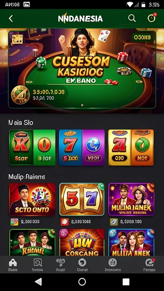 Fitur bonus menarik untuk menambah keseruan permainan.