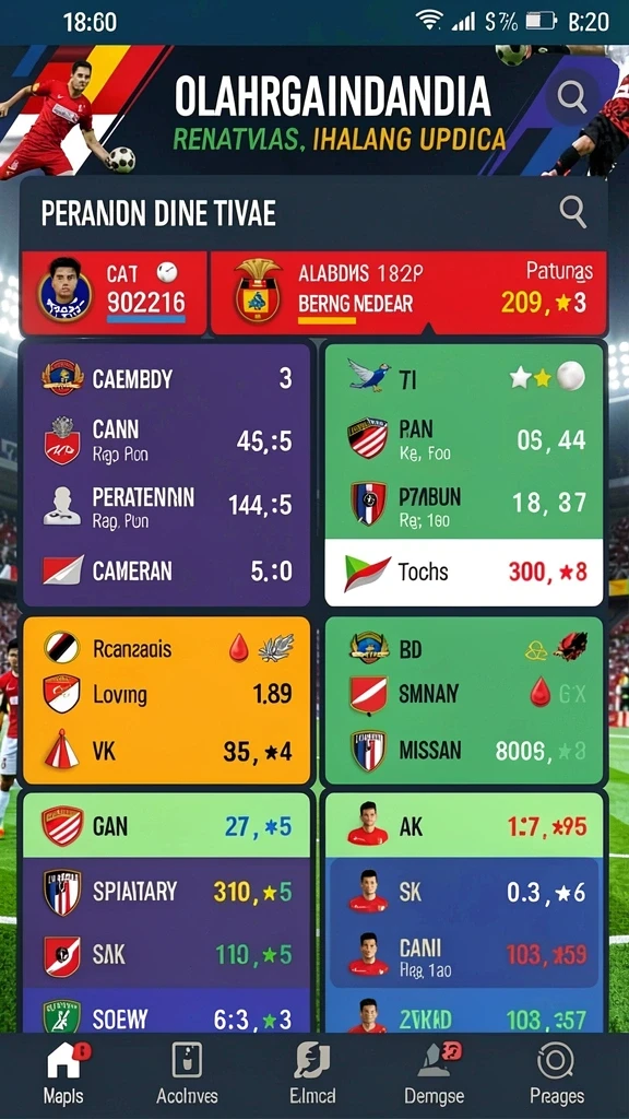 Beragam pilihan tema slot yang menghibur.