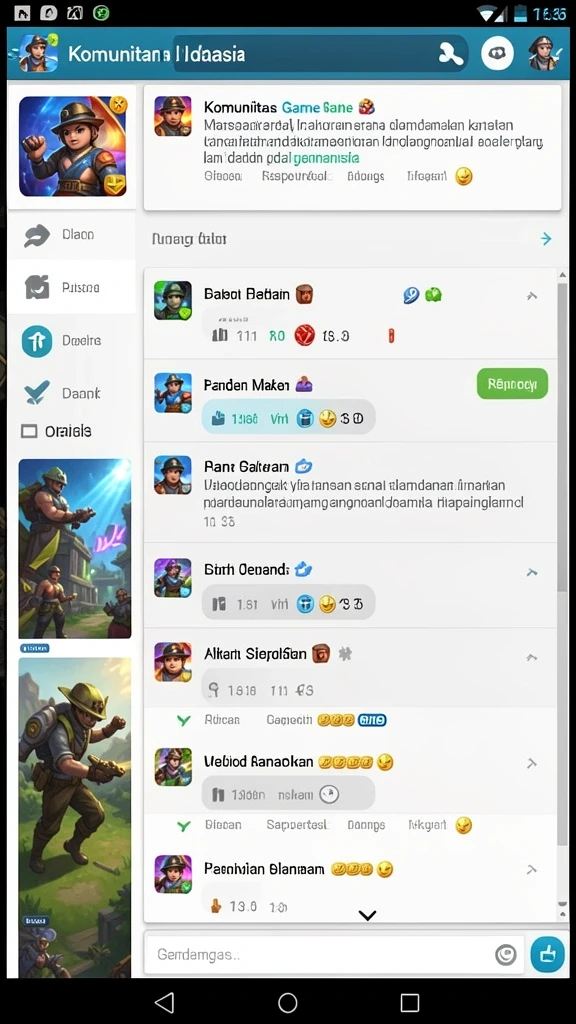 Hadiah menarik menunggu Anda di dalam permainan.