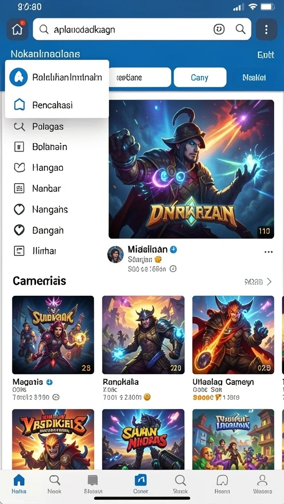 Gambar tampilanny yang menarik dan intuitif.