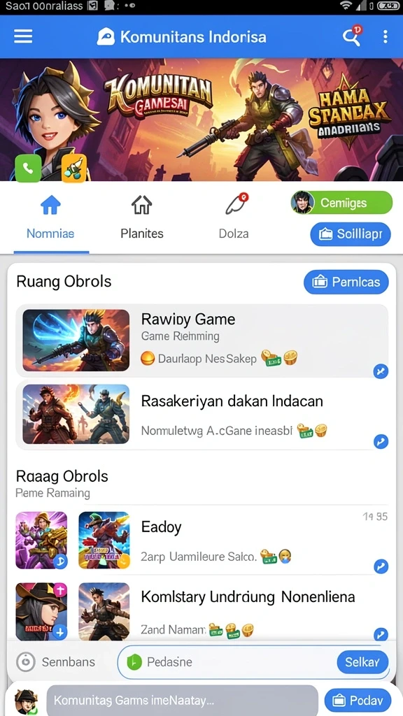Tampilan antarmuka yang menarik dan mudah dinavigasi.