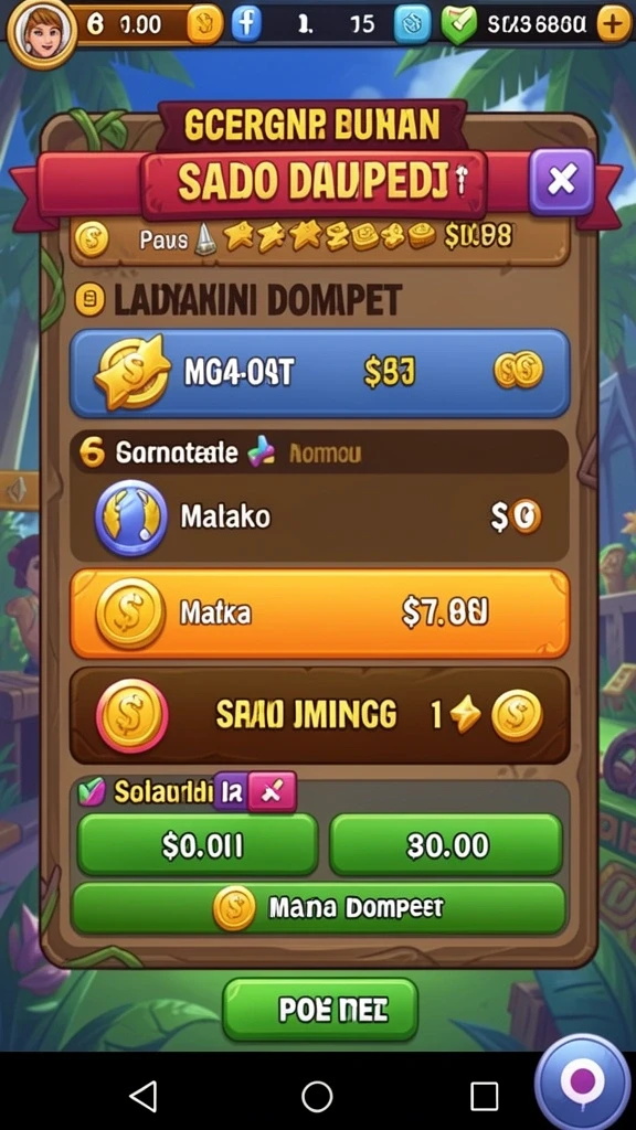 Jackpot progresif yang menggiurkan dan menarik.