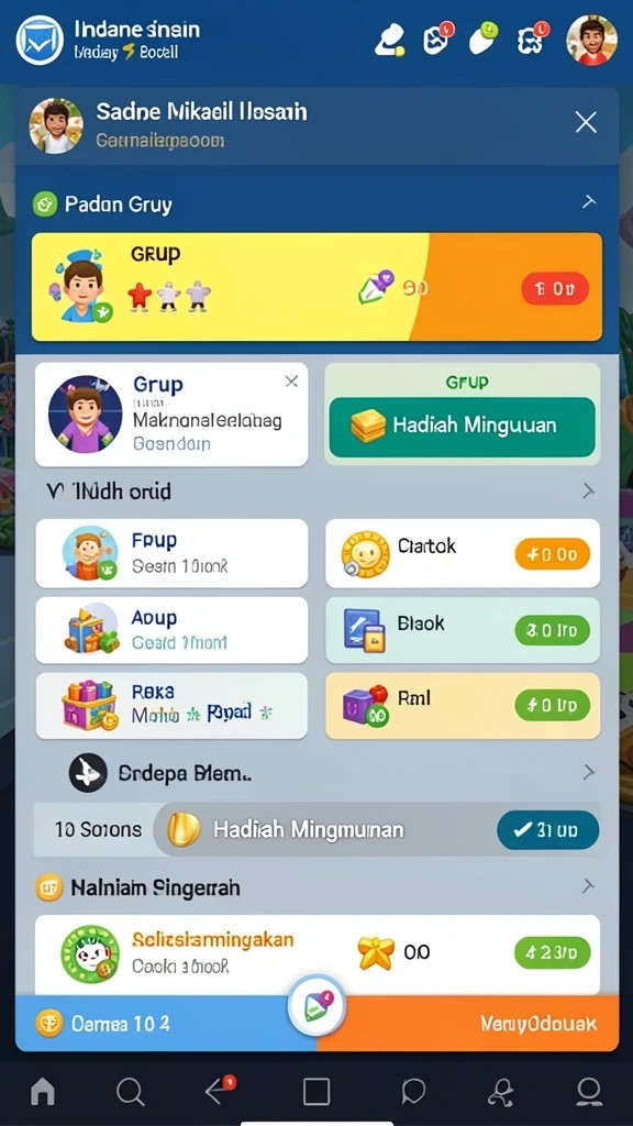 Beragam pilihan tema permainan slot yang seru.