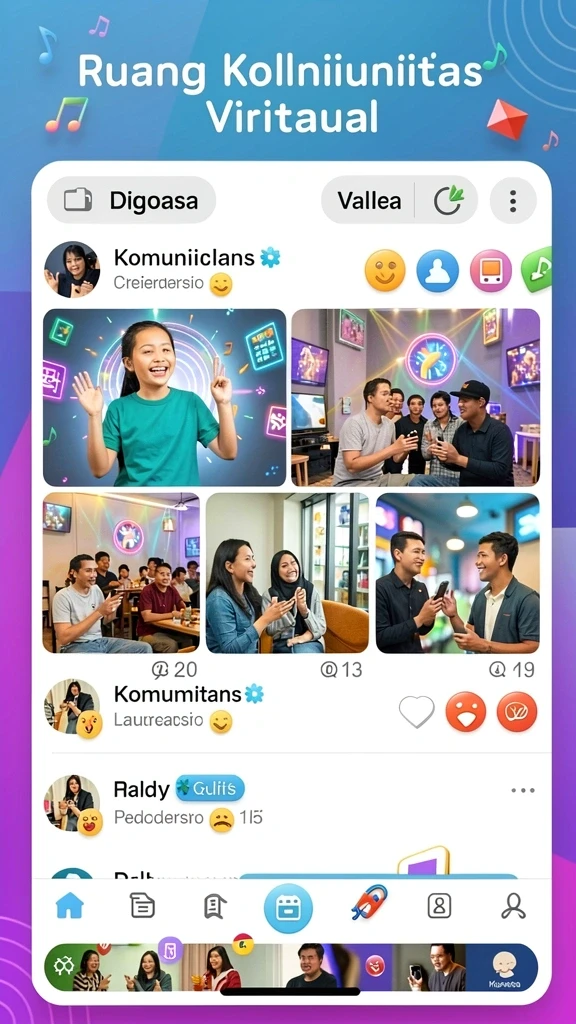 Tampilan antarmuka yang modern dan intuitif.
