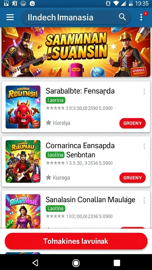 Menggoda dengan berbagai fitur bonus berlimpah.