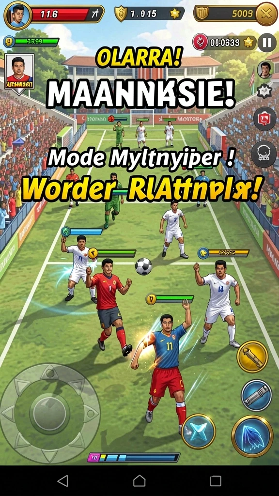 Gambar ini memperlihatkan kemenangan besar dengan simbol-simbol menarik.