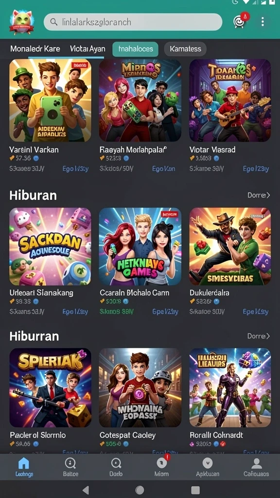 Berbagai tema permainan slot yang beragam.