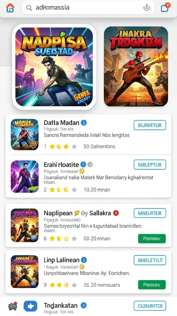 Tampilan antarmuka pengguna yang intuitif dan menarik.