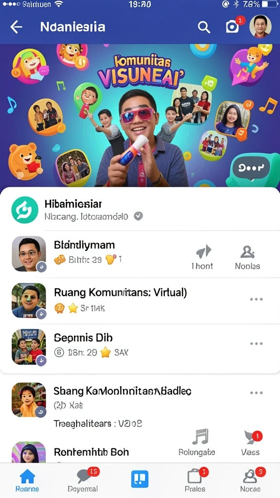Fitur mode multiplayer yang menantang untuk bersaing dengan teman.