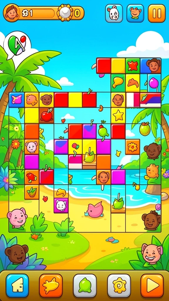 Memperlihatkan fitur multiplayer yang seru dan interaktif.