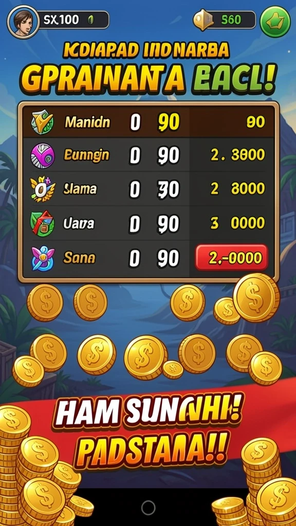 Screenshot menampilkan salah satu fitur bonus menarik.