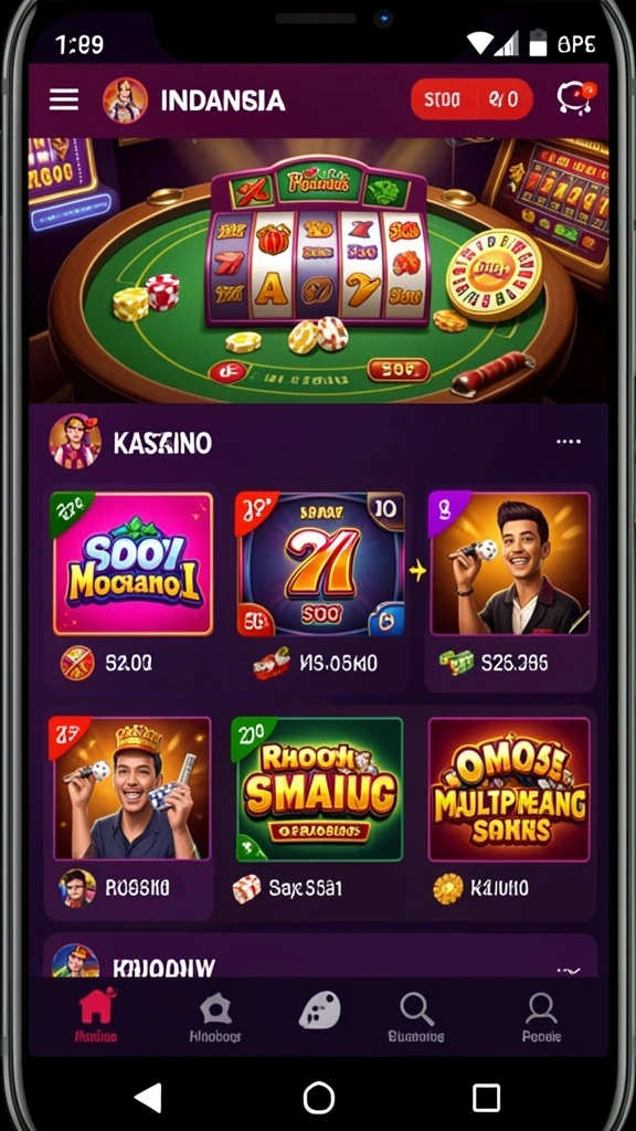Pengguna menikmati fitur baru yang menarik.