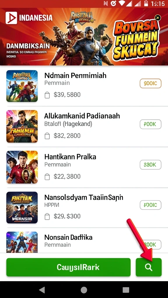 Tampilan antarmuka yang intuitif dan mudah digunakan.