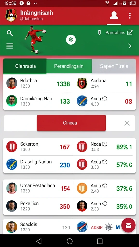 Tampilan antarmuka yang menarik dan user-friendly.