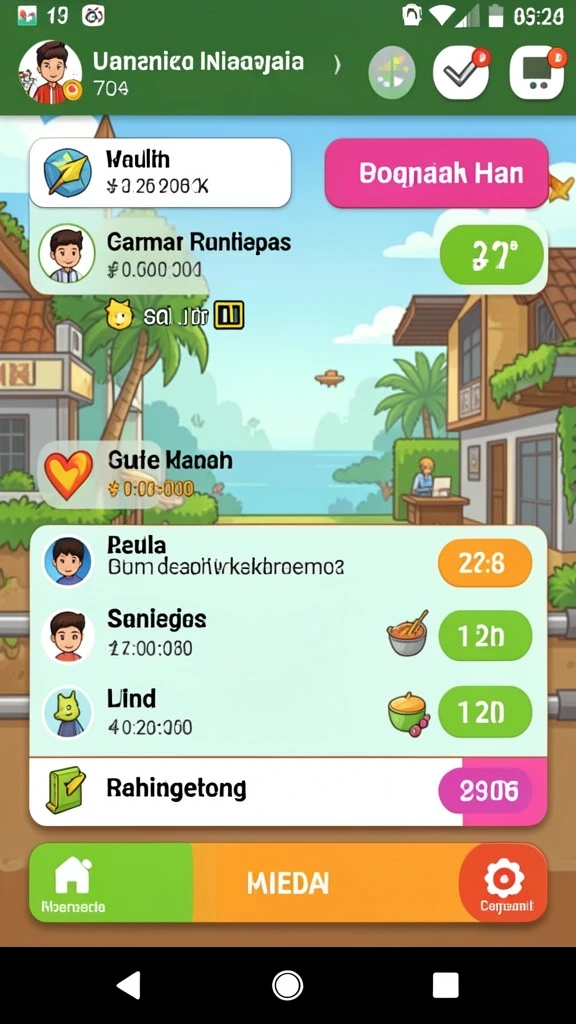 Tampilan antarmuka RAJATOGEL yang modern dan user-friendly.