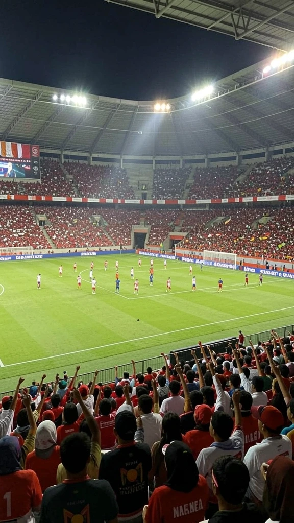 Menampilkan karakter utama dengan aksesoris unik dalam permainan.
