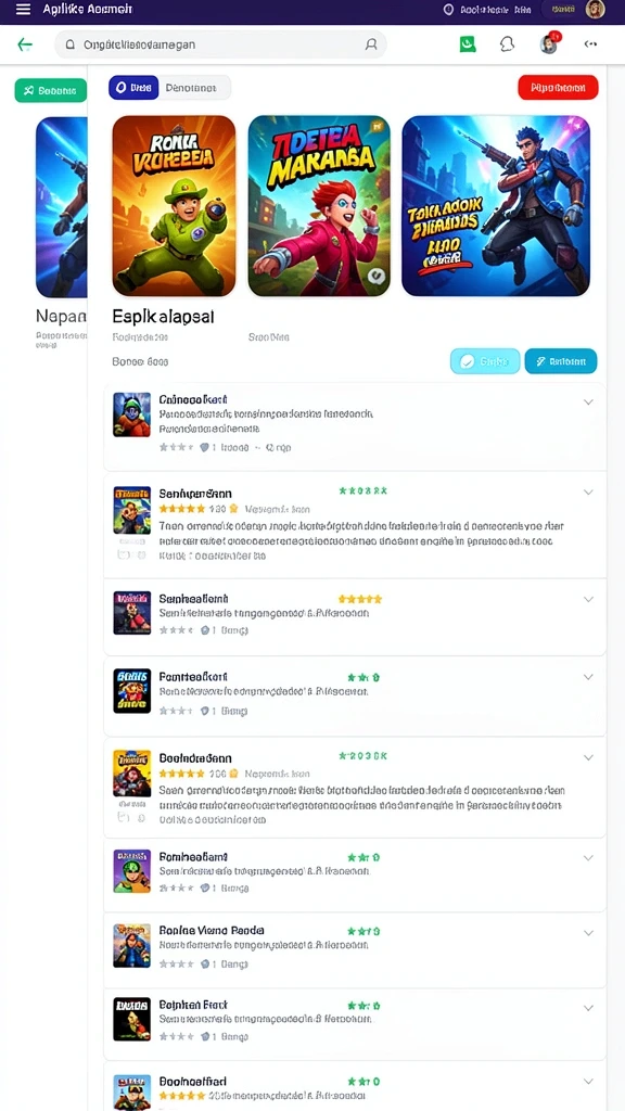 Tampilan antarmuka yang menarik dan mudah digunakan.