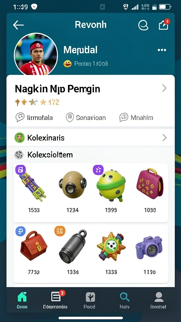 Beragam pilihan permainan yang tersedia.