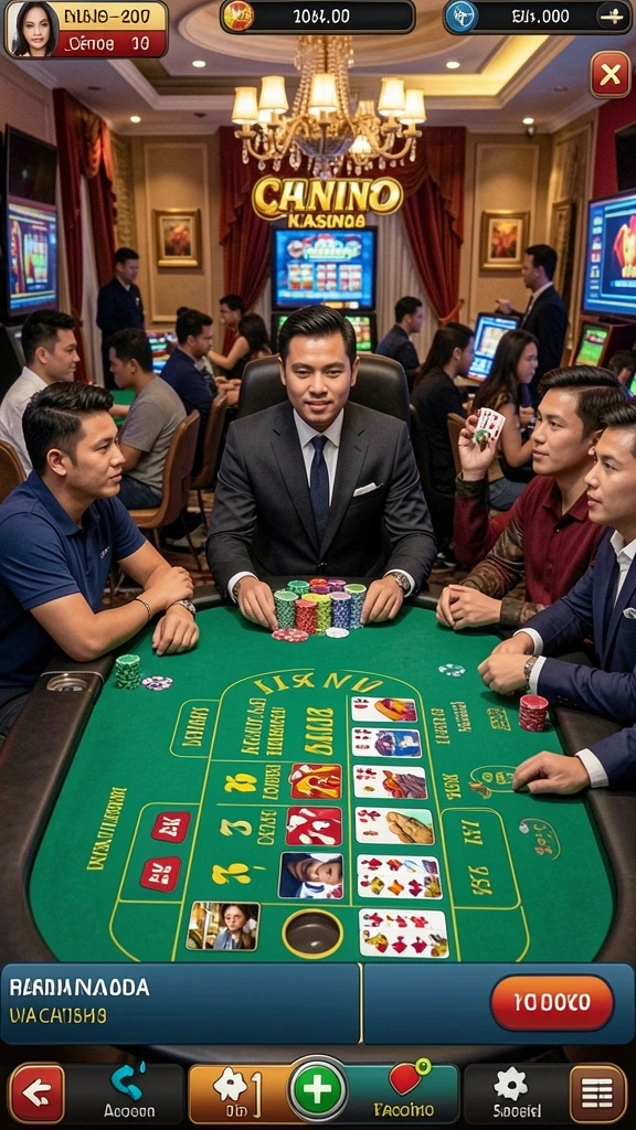 Tampilan mesin slot dengan tema klasik yang menarik.