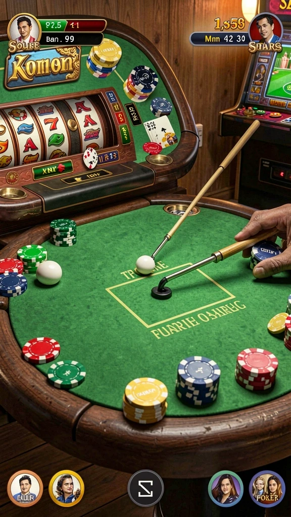 Beragam pilihan tema slot untuk dimainkan.