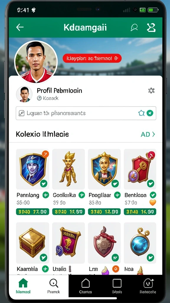 Screenshot menampilkan tampilan awal permainan yang menarik.