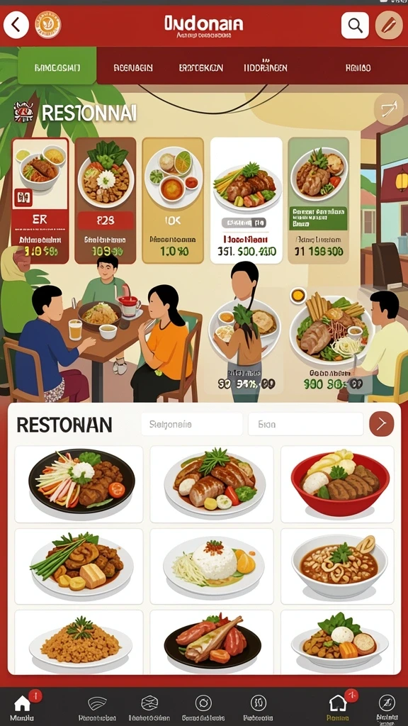 Tampilan antarmuka yang ramah pengguna.
