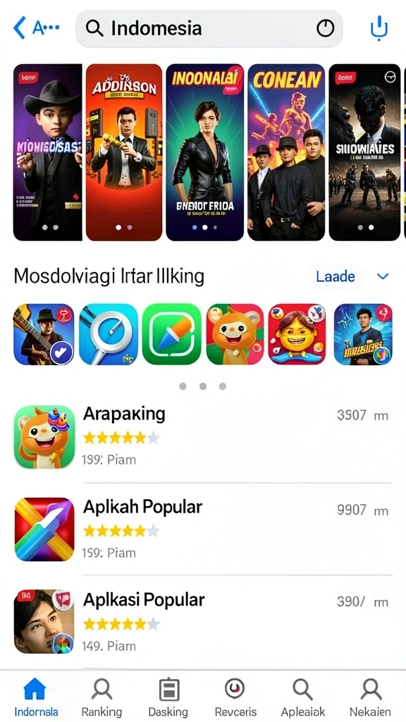 Tampilan antarmuka yang menarik dan mudah digunakan.