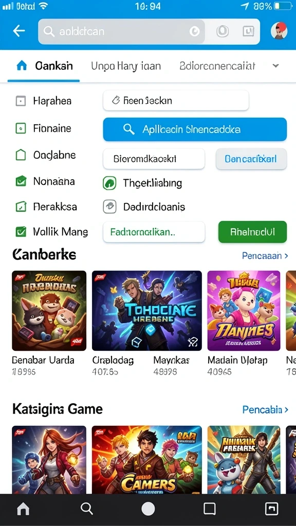 Tampilan antarmuka aplikasi YOKTOGEL yang modern dan menarik.