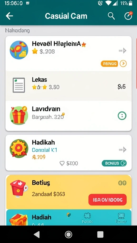 Grafis berkualitas tinggi yang memikat pemain.